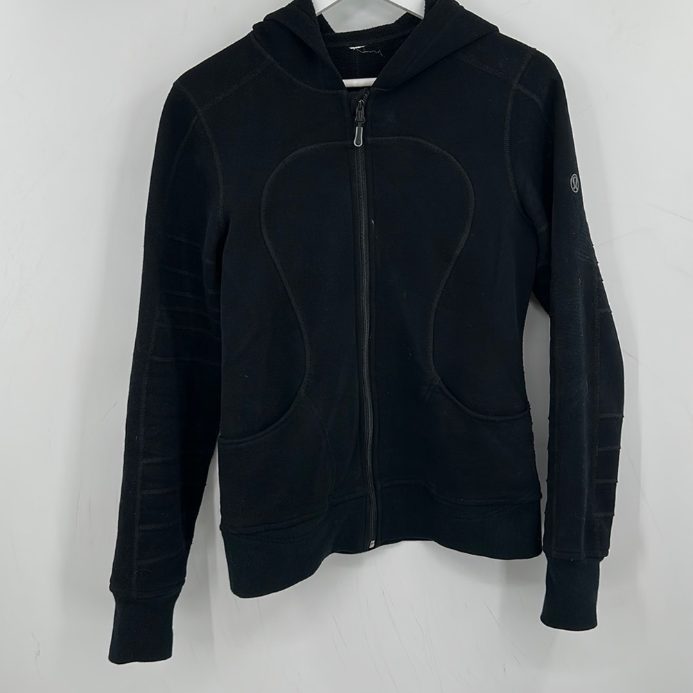 Lululemon Athletica Scuba Hoodie Black Zip Up Women’s